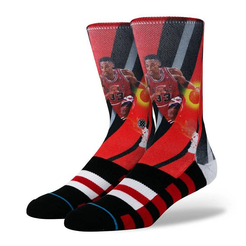 CALCETINES STANCE - CHICAGO BULLS - PIPPEN TRADING CARD