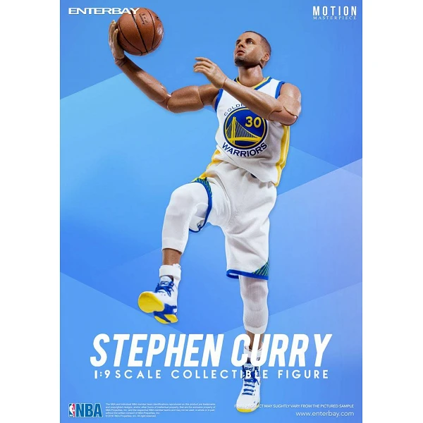 FIGURA ENTERBAY -STEPHEN CURRY WARRIORS 1/9