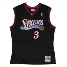 Camiseta Allen Iverson Philadelphia Sixers 76Ers - Swingman 2000-01 Negra.