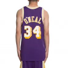 CAMISETA SHAQUILLE O´NEAL LAKERS SWINGMAN MORADA