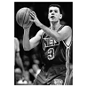 MINI POSTER DRAZEN PETROVIC - NEW JERSEY NETS