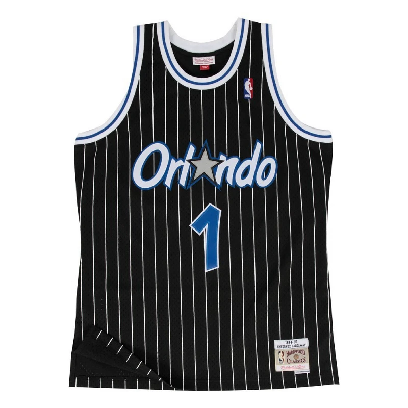 CAMISETA PENNY HARDAWAY - ORLANDO MAGIC - SWINGMAN NEGRA