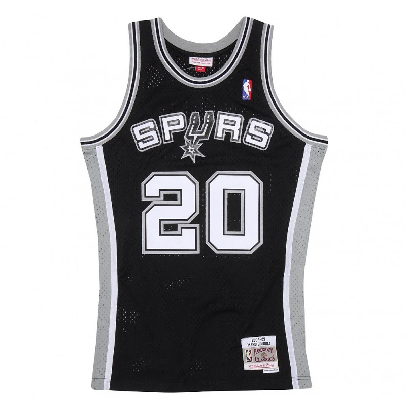 CAMISETA MANU GINOBILI - SAN ANTONIO SPURS - SWINGMAN 2002-03