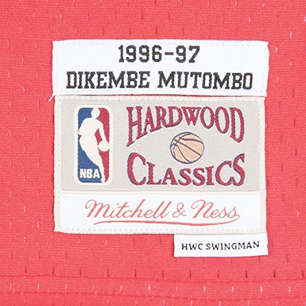 CAMISETA DIKEMBE MUTOMBO - ATLANTA HAWKS - SWINGMAN