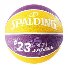 BALON SPALDING PLAYER - LEBRON JAMES - LAKERS