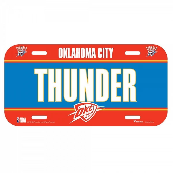 PLACA OKLAHOMA CITY THUNDER