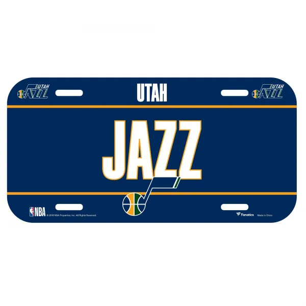 PLACA UTAH JAZZ