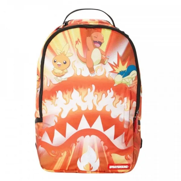 MOCHILA SPRAYGROUND POKEMON FIRE SHARK