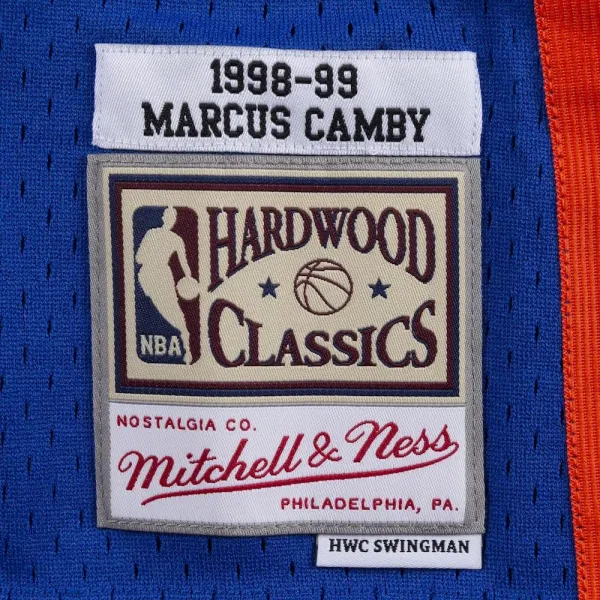 CAMISETA MARCUS CAMBY - NEW YORK KNICKS - SWINGMAN 1998-99