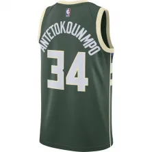 CAMISETA GIANNIS ANTETOKOUNMPO MILWAKEE BUCKS SWINGMAN VERDE