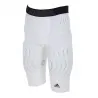 Mallas Adidas Padded Short Blancas Proteccion