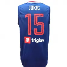 CAMISETA SERBIA NIKOLA JOKIC BLUE