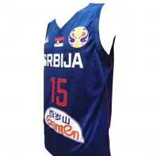 CAMISETA SERBIA NIKOLA JOKIC BLUE