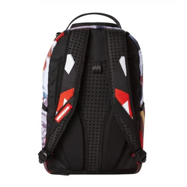 MOCHILA SPRAYGROUND WHITE MEN CAN´T JUMP