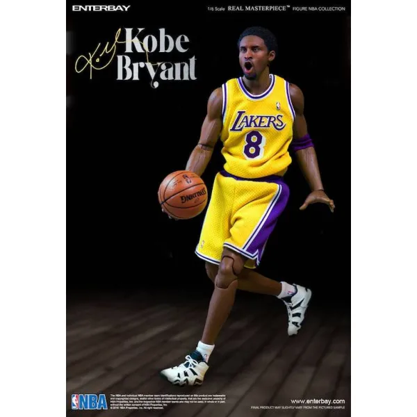 PACK 2 FIGURAS ENTERBAY - KOBE BRYANT LAKERS