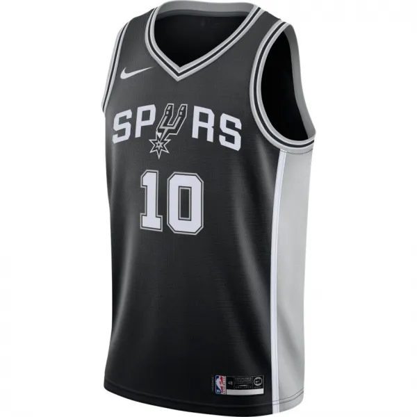 CAMISETA DEMAR DEROZAN SAN ANTONIO SPURS NEGRA