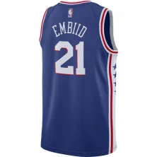 CAMISETA J. EMBIID PHILADELPHIA SIXERS NIKE SWINGMAN AZUL