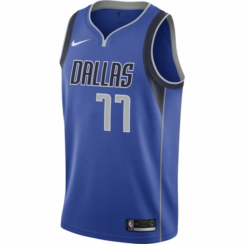 CAMISETA LUKA DONCIC DALLAS MAVERICKS NIKE SWINGMAN AZUL