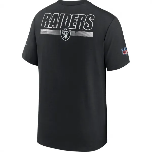 CAMISETA LAS VEGAS RAIDERS NFL TEAM LOGO NIKE NFL NEGRA