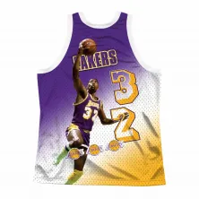 CAMISETA MAGIC JOHNSON BEHIND THE BACK LOS ANGELES LAKERS - MITCHELL NESS