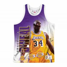 CAMISETA SHAQUILE O´NEAL BEHIND THE BACK LOS ANGELES LAKERS - MITCHELL NESS