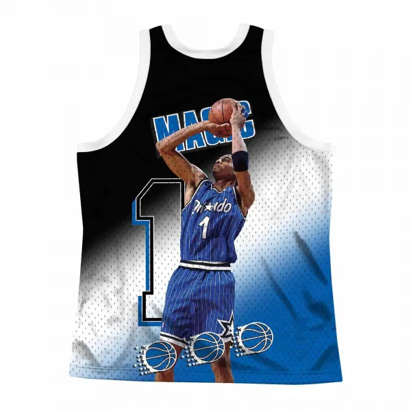 CAMISETA PENNY HARDAWAY BEHIND THE BACK ORLANDO MAGIC - MITCHELL NESS