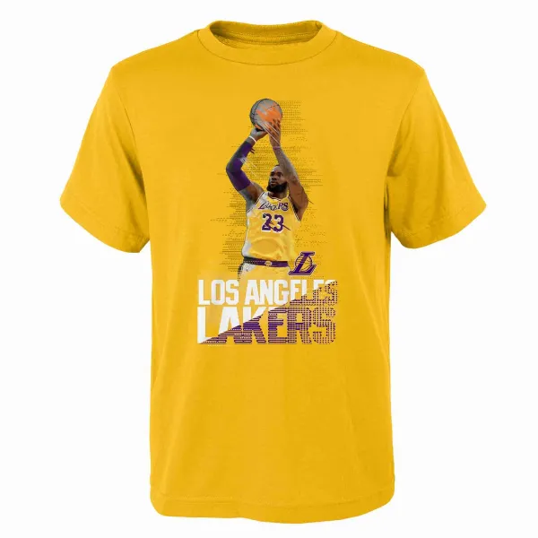 CAMISETA SPLASH SCREEN LEBRON JAMES LAKERS JUNIOR