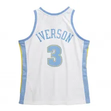 CAMISETA ALLEN IVERSON - DENVER NUGGETS 2006-07 SWINGMAN BLANCA