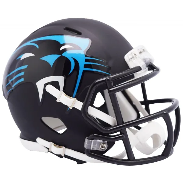 MINI CASCO CAROLINA PANTHERS - NFL RIDDELL MINI CASCO CAROLINA PANTHERS - NFL RIDDELL