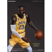 FIGURA ENTERBAY - LEBRON JAMES 1/6 LAKERS MASTERPIECE