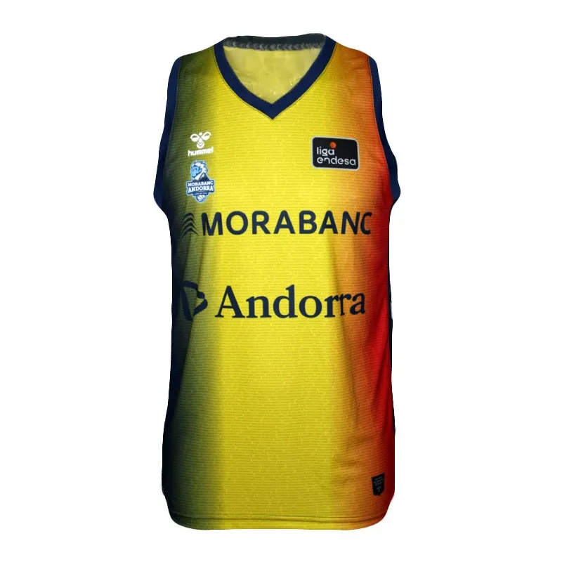 CAMISETA MORABANC ANDORRA HUMMEL ACB 2020-21 AZUL