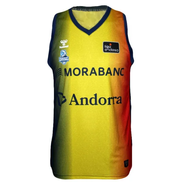 CAMISETA MORABANC ANDORRA HUMMEL ACB 2020-21 AZUL