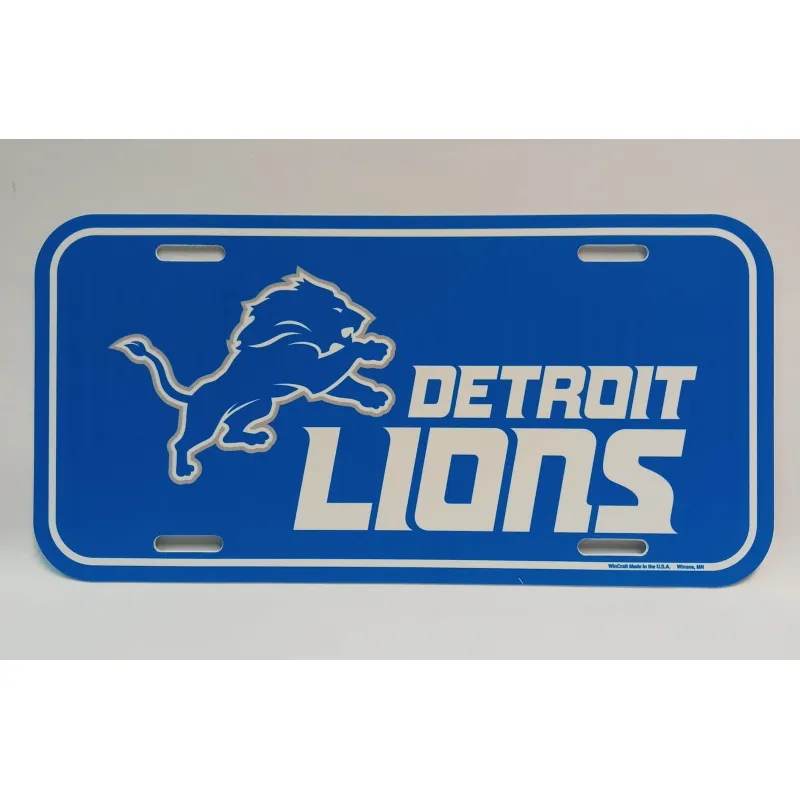 PLACA DETROIT LIONS