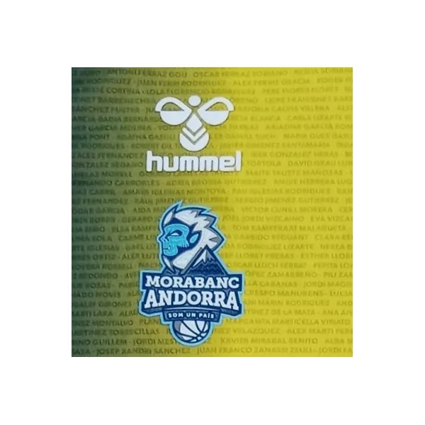 CAMISETA MORABANC ANDORRA HUMMEL ACB 2020-21 AZUL