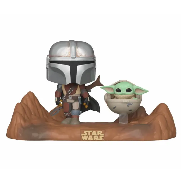 FUNKO POP THE MANDALORIAN - THE MANDALORIAN WITH CHILD 390