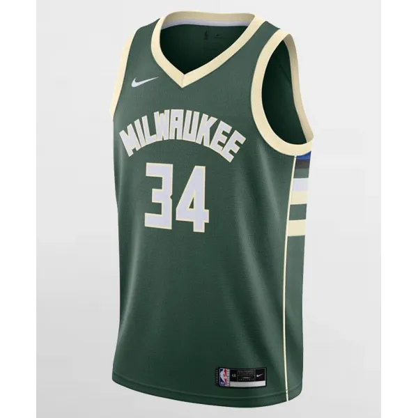 CAMISETA ANTETOKOUNMPO- MILWAUKEE BUCKS ICON EDITION 2020