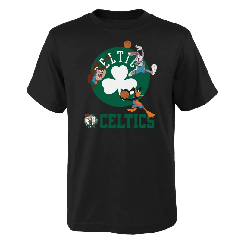 CAMISETA SPACE JAM 2 WARMING UP - LOGO BOSTON CELTICS JUNIOR