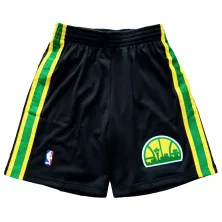 SHORT SEATTLE SUPERSONICS RELOAD SWINGMAN - MITCHELL & NESS-NEGRA