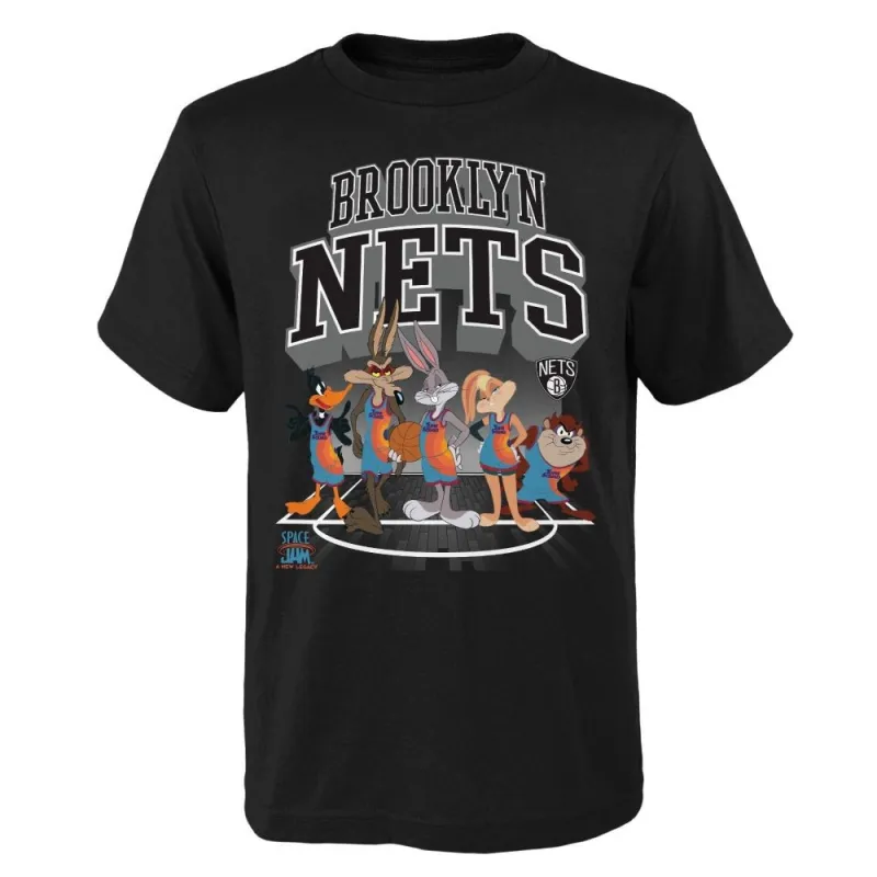 CAMISETA SPACE JAM 2 TUNES ON COURT - NETS JUNIOR