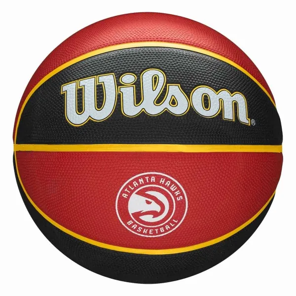 Balon Wilson Atlanta Hawks NBA tribute para exterior vista frontal