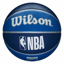 Balon Wilson Dallas Mavericks NBA tribute para exterior vista trasera