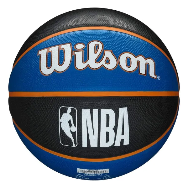 Balon Wilson New York Knicks NBA tribute para exterior vista trasera