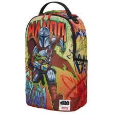 MOCHILA SPRAYGROUND STAR WARS - MANDO ON THE RUN - THE MANDALORIAN