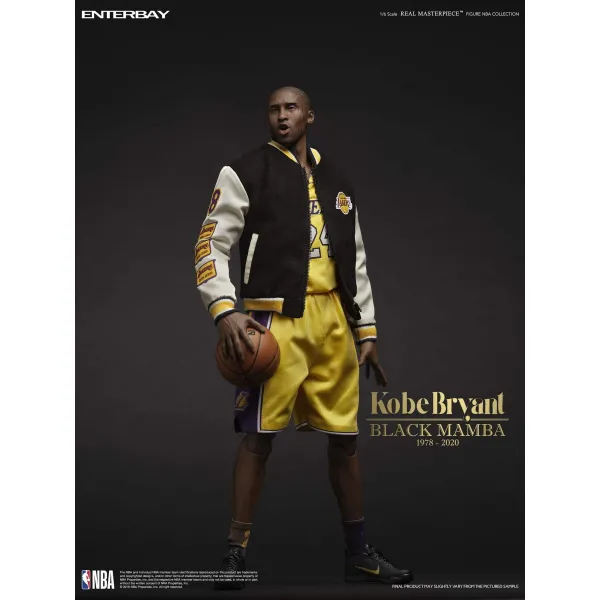 FIGURA ENTERBAY - KOBE BRYANT LAKERS REAL MASTER PIECE