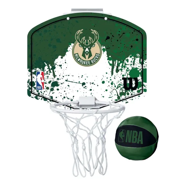 MINI CANASTA WILSON MILWAUKEE BUCKS