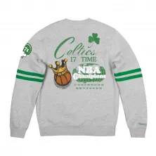 SUDADERA BOSTON CELTICS "ALL OVER PRINT FLEECE CREW" MITCHELL AND NESS