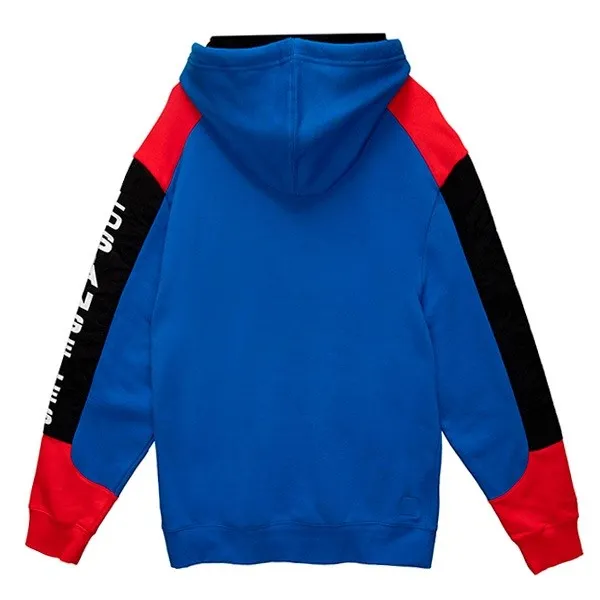 SUDADERA LOS ANGELES CLIPPERS "FUSION FLEECE HOODIE" MITCHELL AND NESS