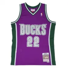 CAMISETA MICHAEL REDD MILWAUKEE BUCKS 2001-02- SWINGMAN MORADA