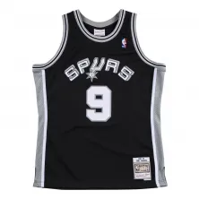 CAMISETA TONY PARKER - SAN ANTONIO SPURS 2001-02 - SWINGMAN NEGRA