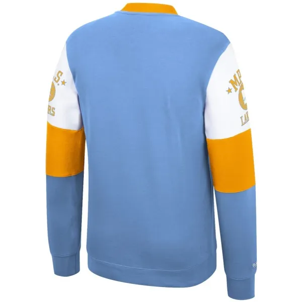 SUDADERA MINNEAPOLIS LAKERS "PERFECT SEASON CREW" MITCHELL AND NESS